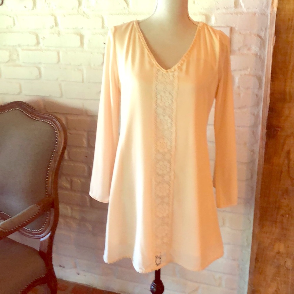 Buttercream/ivory dress